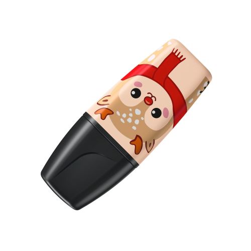 Zvýrazňovač STABILO BOSS MINI Frosty Friends - béžová (7)