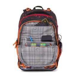 Iskolai hátizsák BagMaster Dopi 26 B + tolltartó + tasak - Tűzoltók (4)