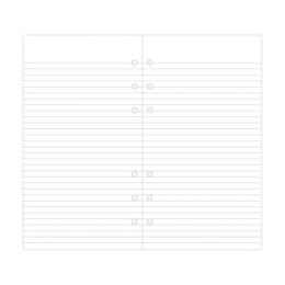 Naptárbetétlap Filofax vonalas/fehér, személyes (1)