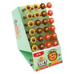 M&G iErase 0,7 mm Soft Animals Lion gél- és radír toll – kék töltet (vegyes / 1 db ára) (1)