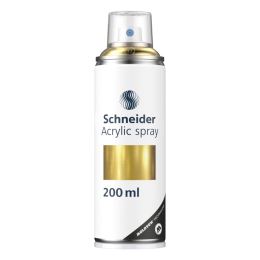 Akril spray Schneider Paint-It 030 - metál arany
