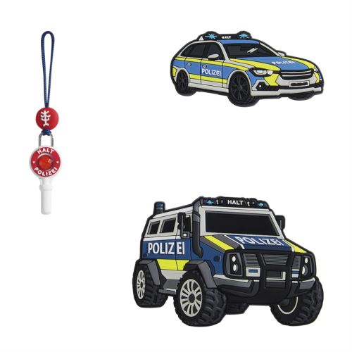 További MAGIC MAGS képek, Police Truck Charly, aktatáskákhoz és hátizsákokhoz lépésről lépésre