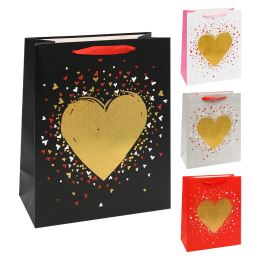 Heart ajándéktáska 26x12x32 cm