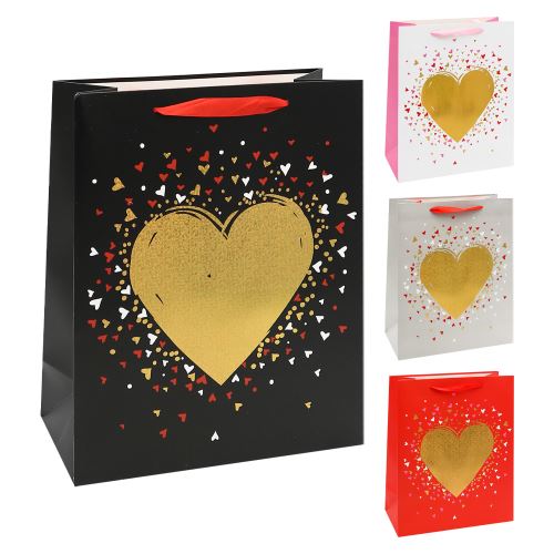 Heart ajándéktáska 26x12x32 cm