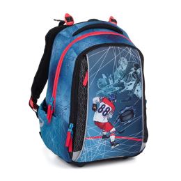 Iskolai hátizsák BagMaster Vega 24 A - Hoki Iskolai hátizsák BagMaster Vega 24 A - Hoki