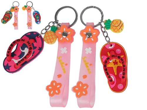 Flip flops kulcstartó 6db táskában 24db DBX-ben