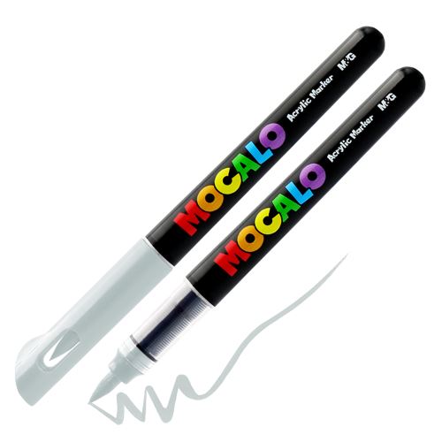 M&G MOCALO akril filctoll, ecsethegy - pala szürke 915