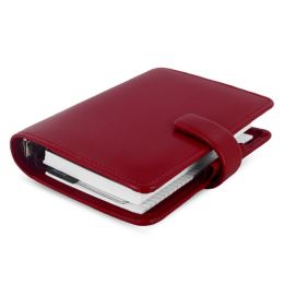 Napló Filofax Metropol - piros, zsebben (1)