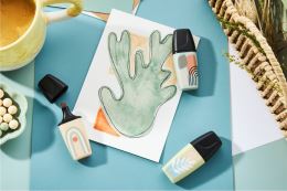 Highlighter - STABILO BOSS MINI Naturevibes - sárzöld (4)