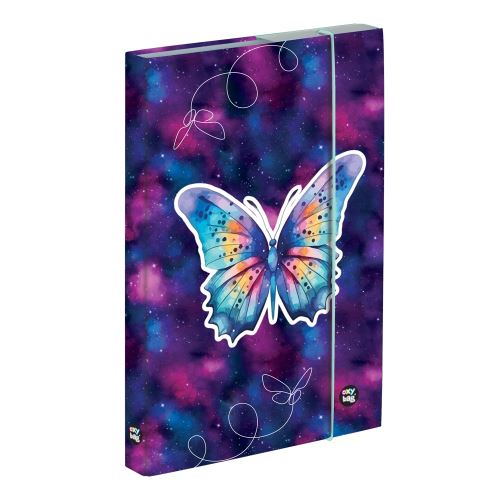 A4-es jegyzetfüzet doboz Butterfly