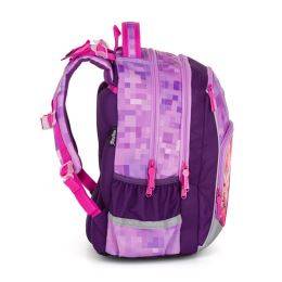 Školský batoh (3-dielny set) OXY GO - Playworld Girl (2)