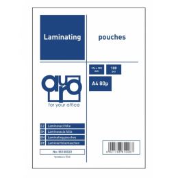 Lamináló fólia - fényes, A4: 216 x 303 mm, 80 µm
