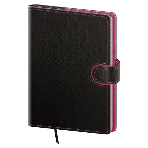 Diár 2027 denný A5 Flip - antracit/magenta (1)