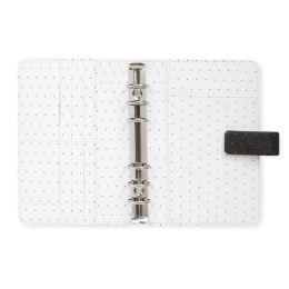 Napló Filofax Moonlight - fekete, személyre szóló (1)