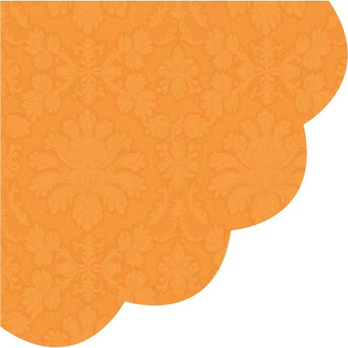 Obrúsky PAW R 32 cm Inspiration Perforated Orange 