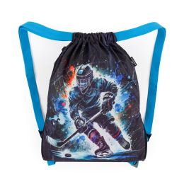 Iskolai hátizsák BagMaster Beta 26 D + tolltartó + tok - Hoki (11)