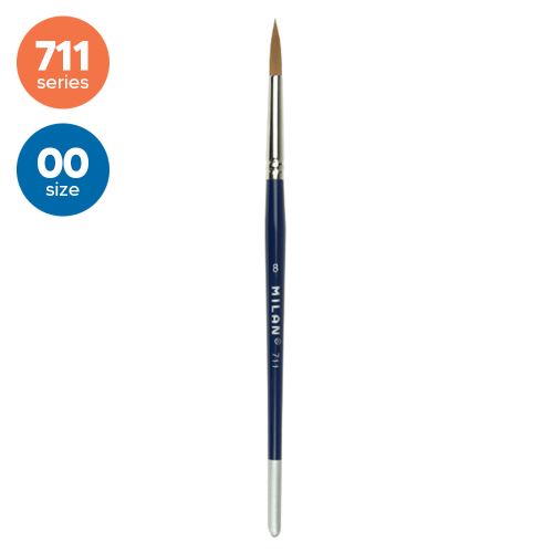MILAN Fine Selection kerek ecset, 00 - 711