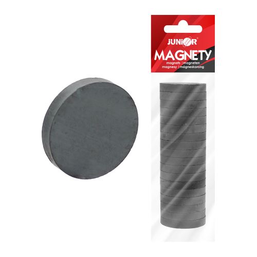 Mágnes kerek 27x6 mm (18db)