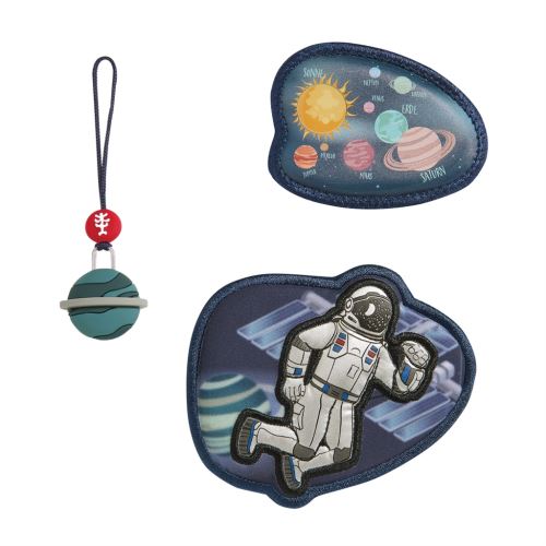 MAGIC MAGS kiegészítő kép készlet iskolatáskához "Cosmo űrhajós" GRADE, SPACE, CLOUD, 2v1 és KID
