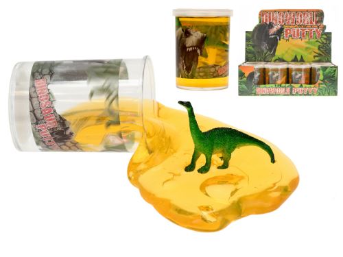 Dinoworld iszap 7,5 cm dinoszaurusszal 12 féle, 12 db DBX-ben