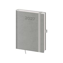 2027-es heti naptár, B6-os méret, Print Pop – szürke
