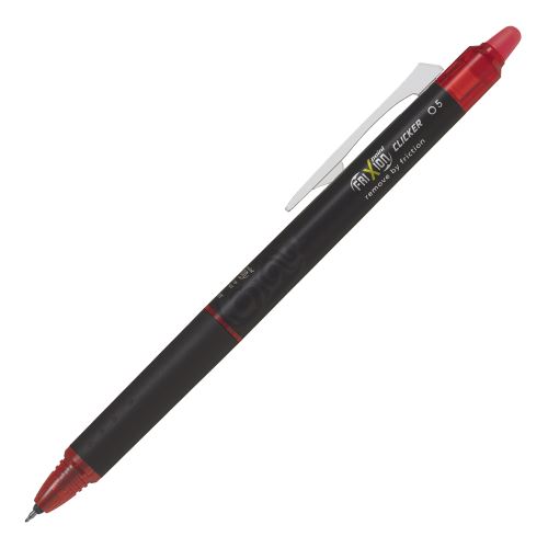 Gél rollertoll/radírozható PILOT Frixion Point Clicker szinergikus hegyű 0,5 mm, piros