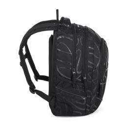 Iskolai hátizsák BagMaster Digital 24 A - fekete