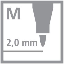 Filctoll STABILO power 240 db-os csomagolás - 20 különböző szín (3)