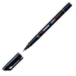Rostirón 0,4 mm, STABILO "OHPen S", fekete
