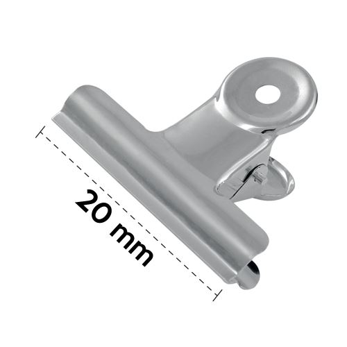 Iratcsipesz rúgós Foska 20 mm