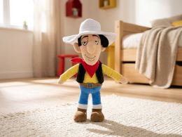 Lucky Luke – Luke plüssfigura, 33 cm, 0 hónapos kortól (1)
