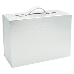 25 x 12 x 33 cm-es fogantyús díszdoboz (4 színből álló keverék) (1)