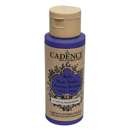 Textilfesték Cadence, Matt, sötét. kék, 59 ml