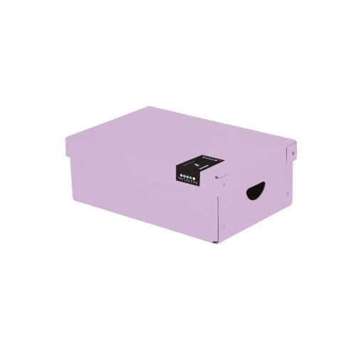Laminált doboz 35,5x24x9 cm PASTELINI lila
