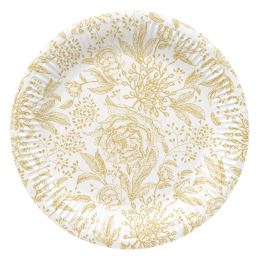 Papírtányér PAW Eco 23 cm Rose Peonies / 8 db