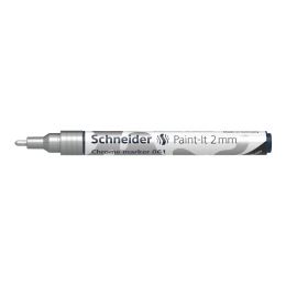 Marker Schneider Paint-It 060 Chrome Metallic, hegye 2 mm - ezüst (1)