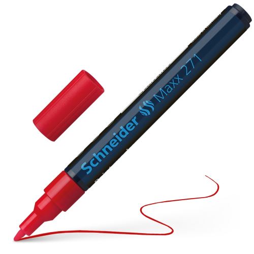 Popisovač lakový Schneider Maxx 271 - červená