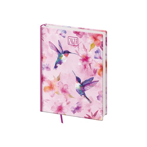 Diár 2027 denný B6 Vario Lyra - Colibri