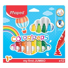 MAPED "COLOR`PEPS MAXI" üvegszál, 12db