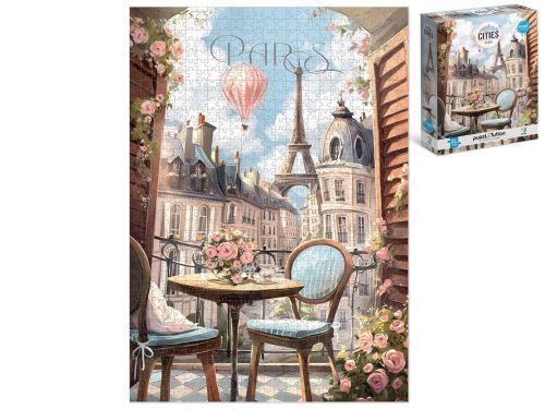 Puzzle 48x68cm Paris 300 darabos dobozban