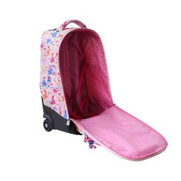 Cestovný kufor na kolieskach 60L (3-dielny set) MILAN séria Flowicorn (5)