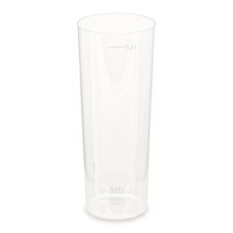 Visszaváltható pohár (PP) újrahasználható Longdrink O59mm 2cl/0.3L [10 db]