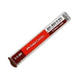 Nyomósirón grafitbél FABER-CASTELL 2H / 0,5 mm, 12db