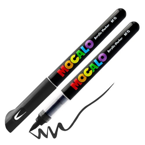 M&G MOCALO akril filctoll, ecsethegy - Fekete 901