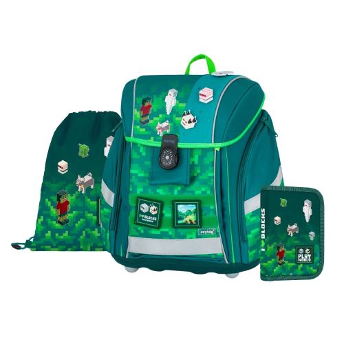 Iskolatáska (3 részes készlet) PREMIUM LIGHT - Playworld