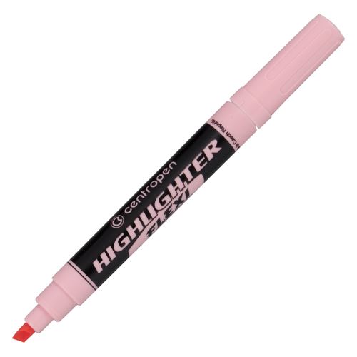 Szövegkiemelő CENTROPEN 8542 FLEXI PASTEL - rózsaszín