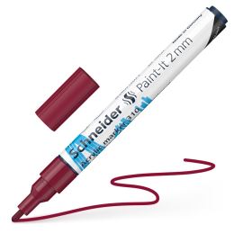 Schneider Paint-It 310 akril filctoll 2mm - burgundy