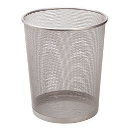Fémhálós szemétkosár, ezüst 18 l (24780)