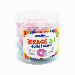 Radír JUNIOR iErase 2in1 grafitceruzára/törölhető tollra (2)