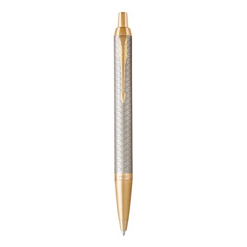 PARKER IM Premium Warm Szürke GT -M-kék golyóstoll